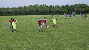 images from St Maelruans FC under8 team